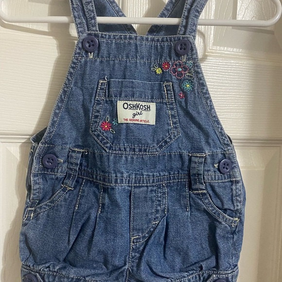 Oshkosh B’Gosh Denim Shortalls - Picture 2 of 8
